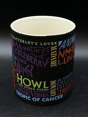 The Unemployed Philosophers Guild Banned Books 2015 Coffee Mug Cup